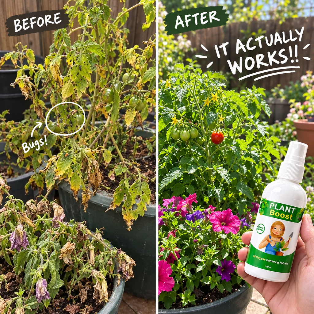 Plant Growth Booster & Plant Protection Spray Combo – Pack of 5